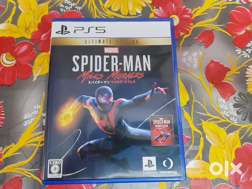Spider-Man Remastered + Miles Morales Ultimate edition PS5 video game