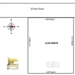 4.59 Cents Land in Kudupu, KHB Layout.