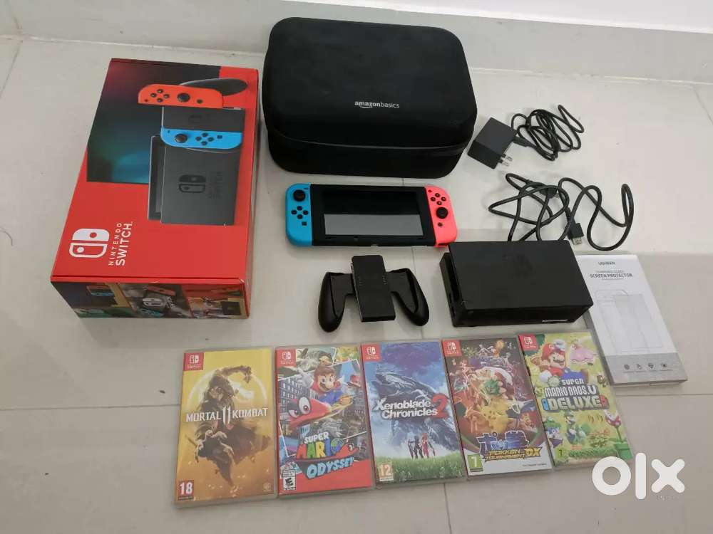 Nintendo switch with loads of games