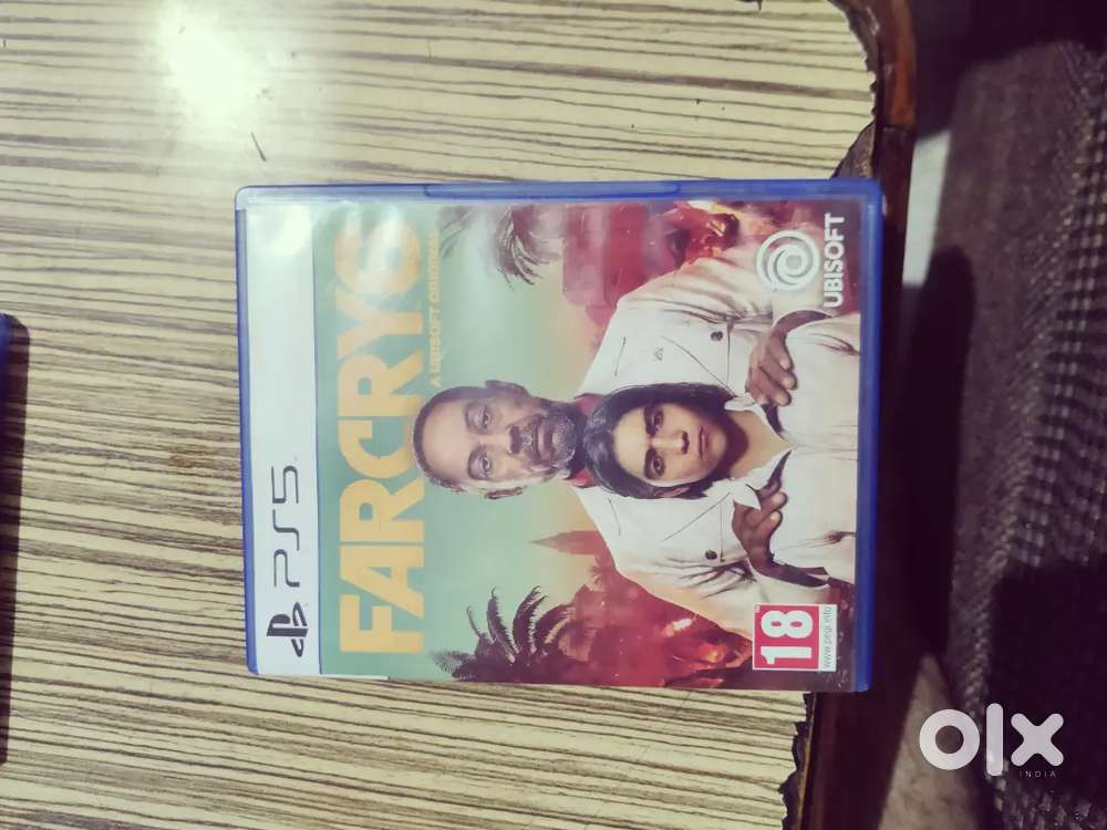 Far cry6 for ps5. Untouched, scratchless CD.