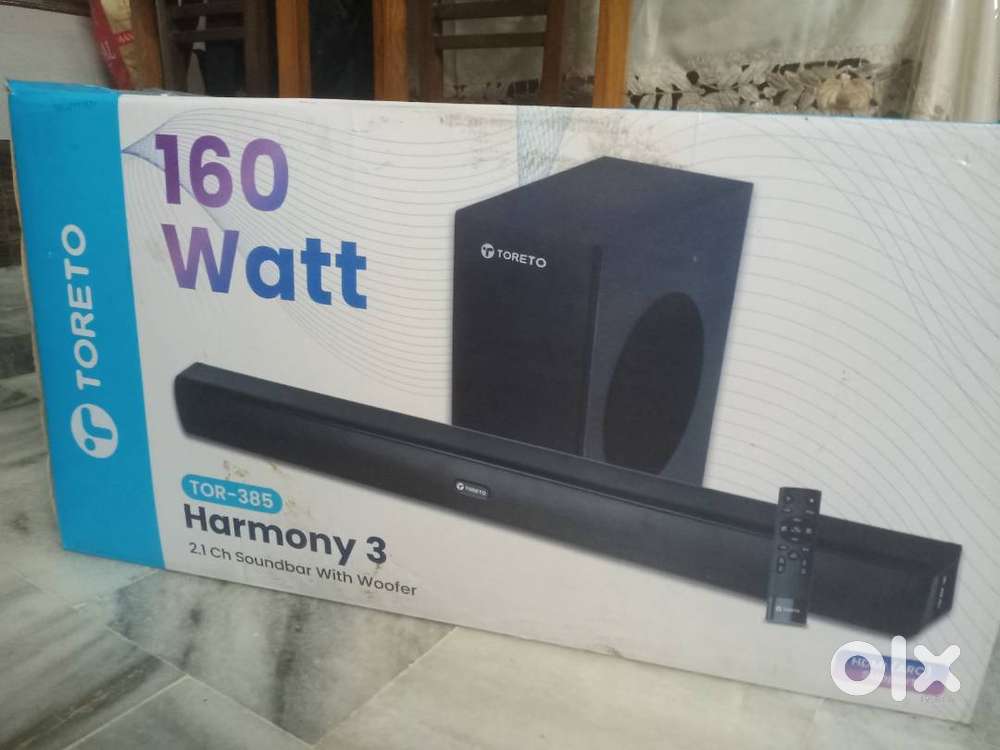 Brand New TORETO Sound bar 160 w