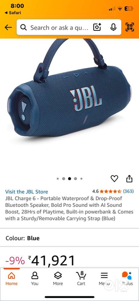JBL charge 6 (BRAND NEW)