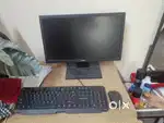 Computer with acer big screen Zebronics CPU ,keyboard,mouse,UPS