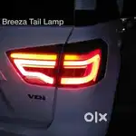 Suzuki brezza led tail lamps plug n play cupler to cupler