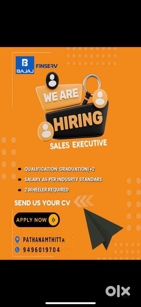 Hiring Personal Loan Sales Executive