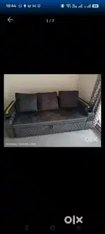 Good Sofa Cum Bed & Sliding Cupboard