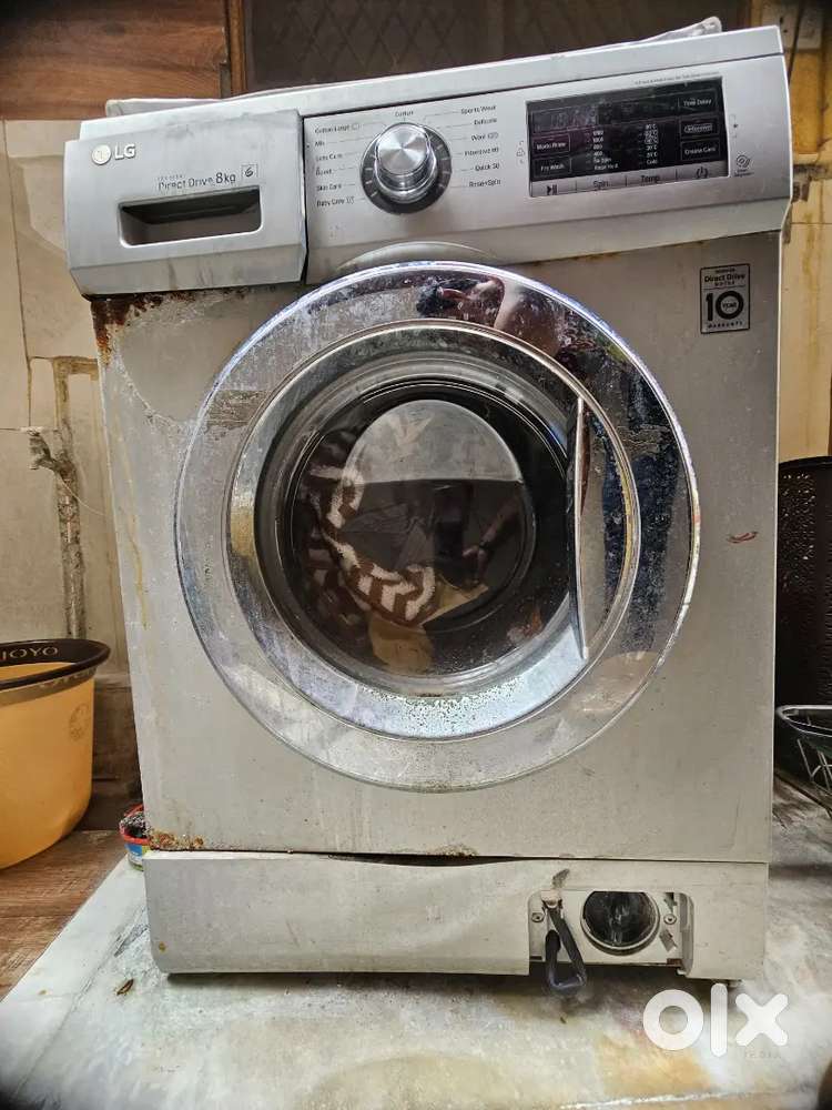 Lg front load 8kg inverter washing machine