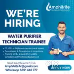 WE'RE HIRING – Water Purifier Technician Trainee