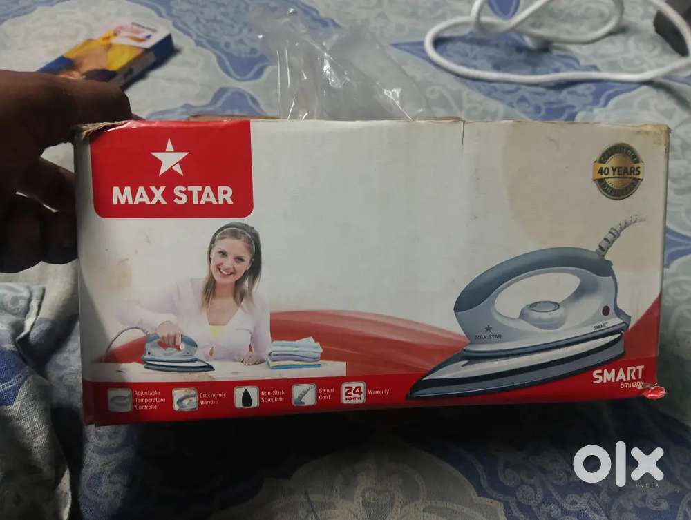 New max Star Iron press
