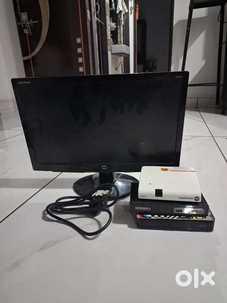 Compaq Monitor , 3 setup boxes