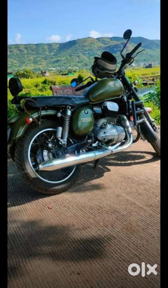 Jawa 42 military green 8500 km