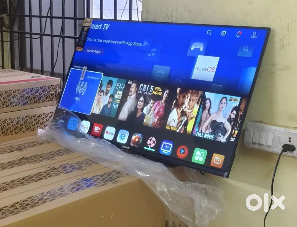 50 inch sony smart Android frameless oled 4k 3yr display waranty 25000