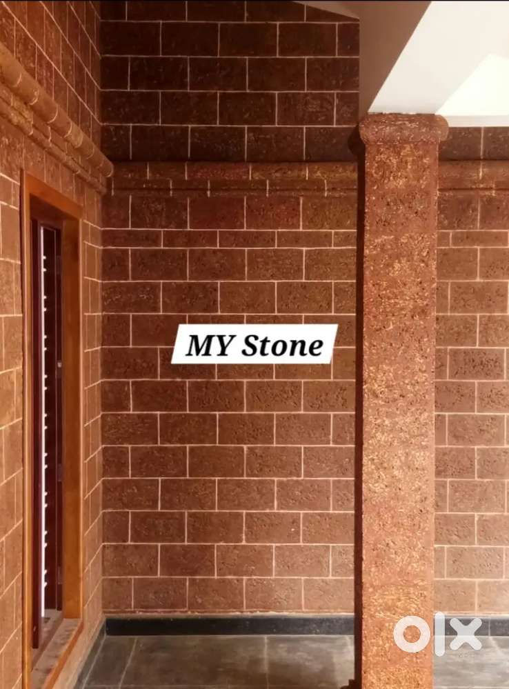 Lateriye cladding tiles and dressed blocks