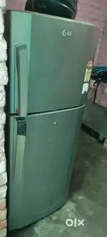 Counter & LG double door fridge