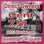 Dtcp Approved Plots at Saravanampatti 7.5L