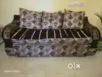 Sofa cum bed and 2 chairs