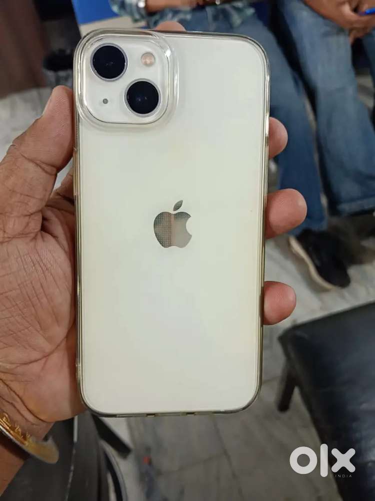 Selling my 4 months old I phone 14 in white colour/.Need urgent money