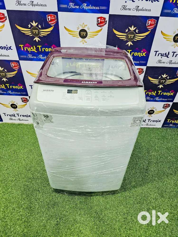 6.2kg wobble samsung red washing machine