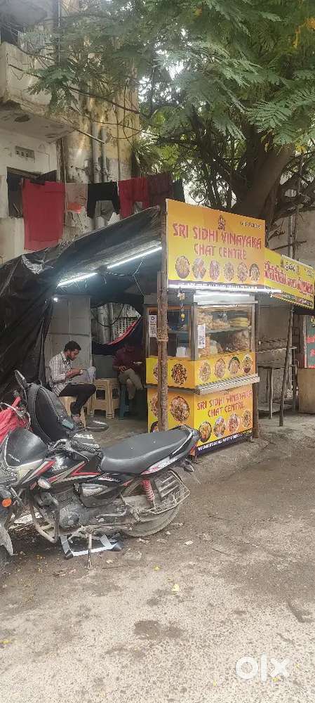 Pani puri stall for lease with all equipments