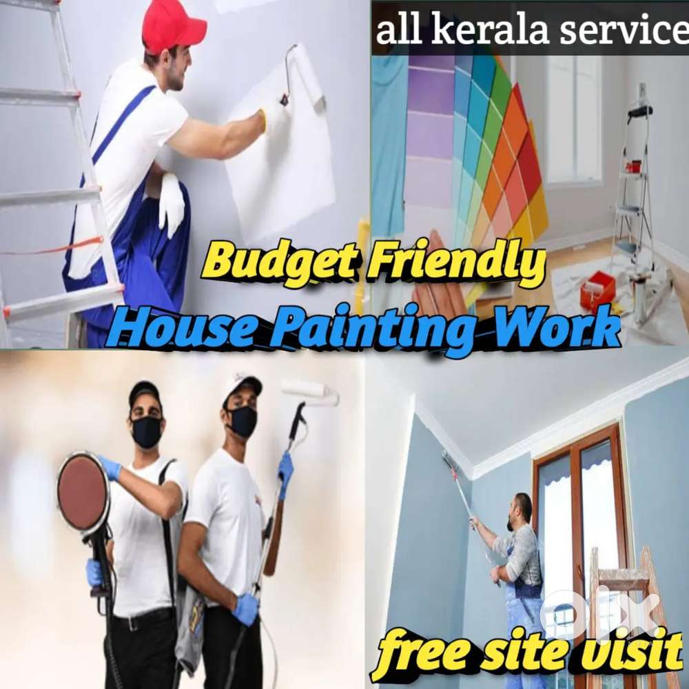 HOUSE PAINTING WORK (all kerala service)കുറഞ്ഞ ചിലവിൽ ചെയ്തുകൊടുക്കുനു