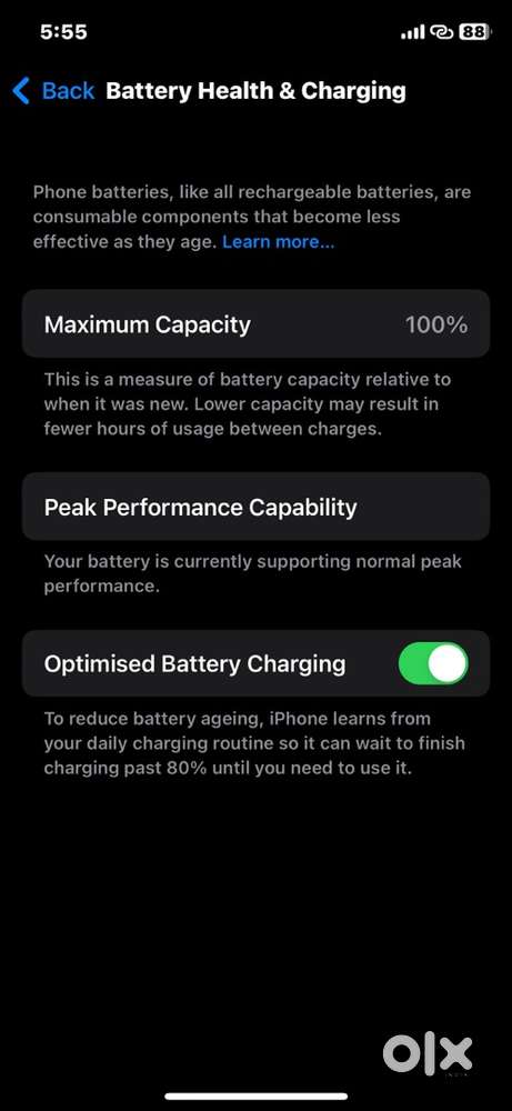 Iphone x black 256