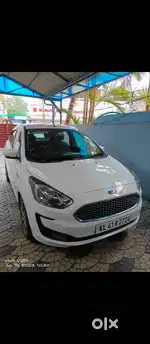 Ford figo white colour less used insurance service everything done