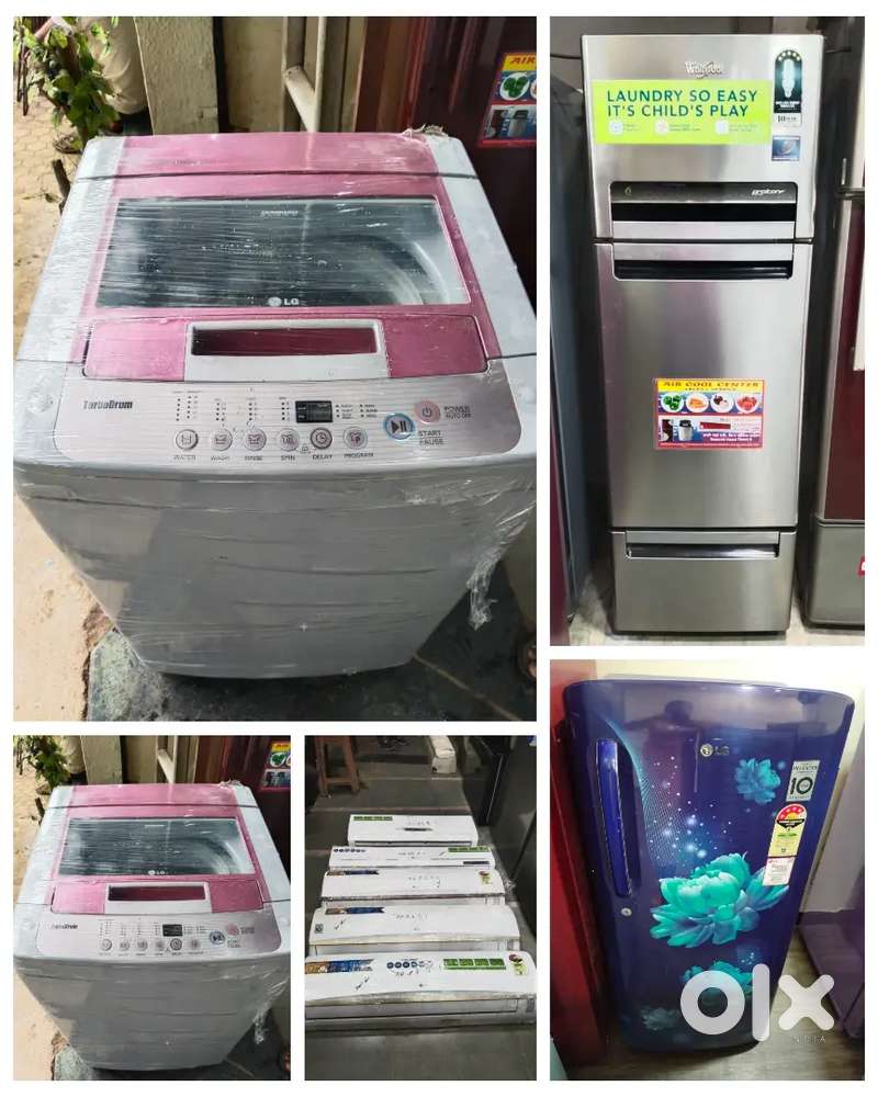 FREE DELIVERY [5 YEAR WARRANTY GIVEN] SELL W.M FRIDGE AC