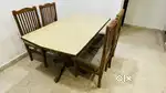 4 seater Wooden Dining Table in good condition