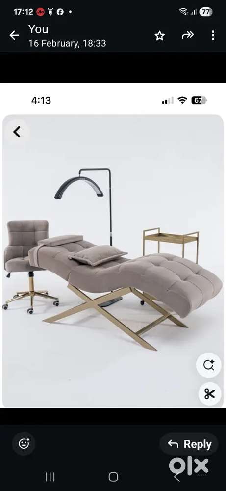 3 month use only Salon bad and dental bed