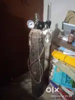 Oxygen cylinder Oxygen is full