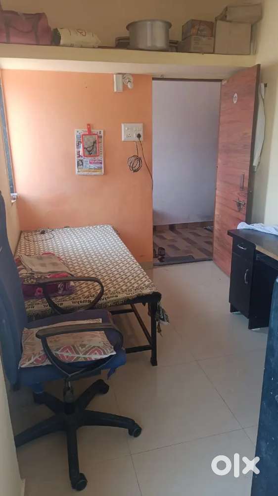 Single room with attached toilet bath room and kitchen