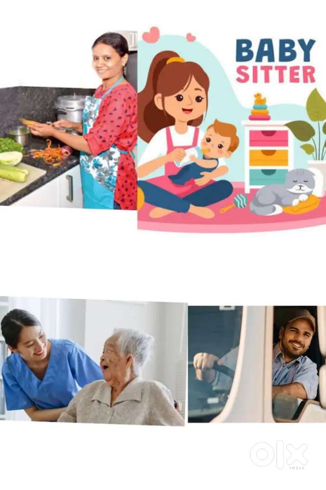 Cook,baby takecare, supporter, driver