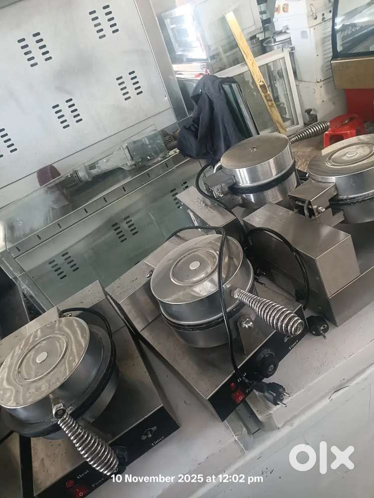 Waffle corn machine waffle maker