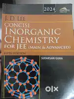 J.D. Lee concise inorganic chemistry for jee[ 5 th edition]
