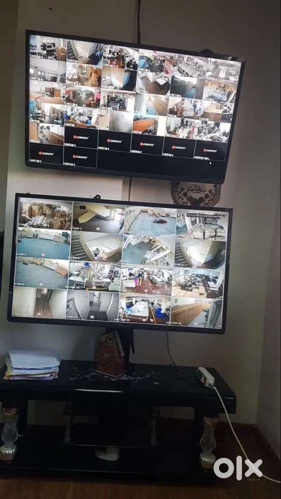 4 कैमरों ( 2.4 MP AHD नाईट विजन का सेटअप मात्र ₹ 9999