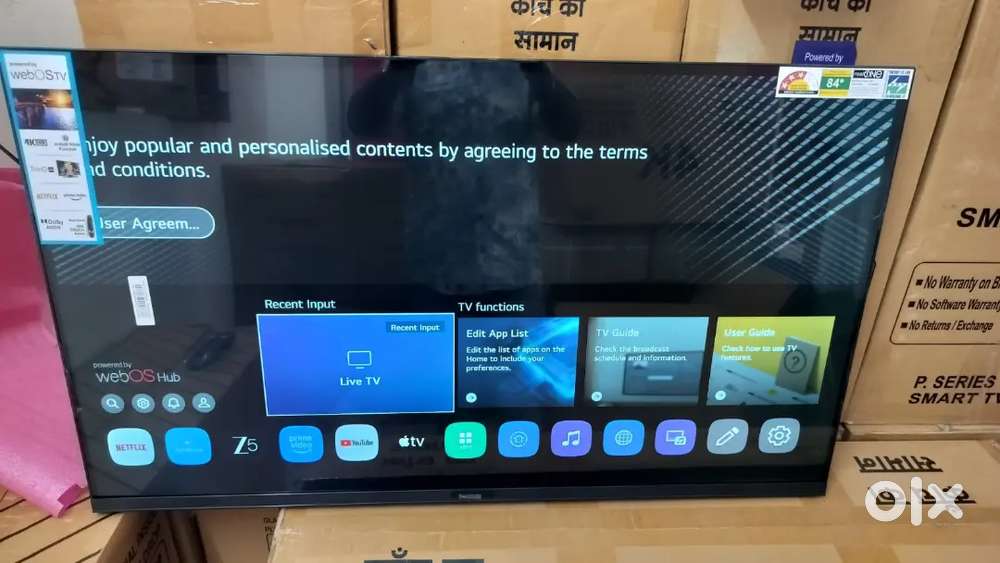 55 inch led Tv Android smart,web os offer sale