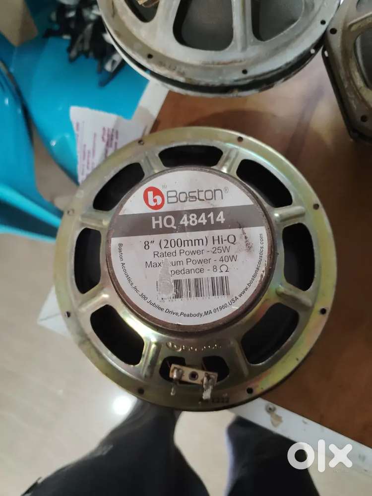 Ahuja boston Philips speaker 40watts full range mic