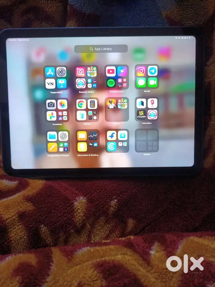 I pad A16 blue color