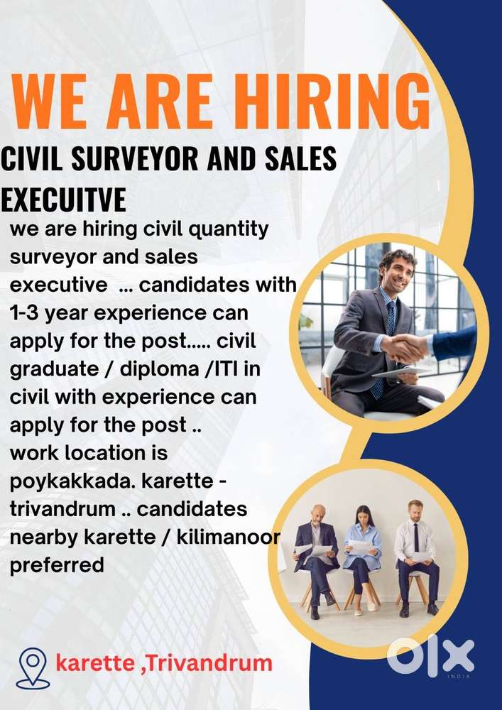 civil surveyor and sales executive