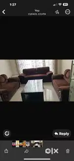 7seater sofa with table