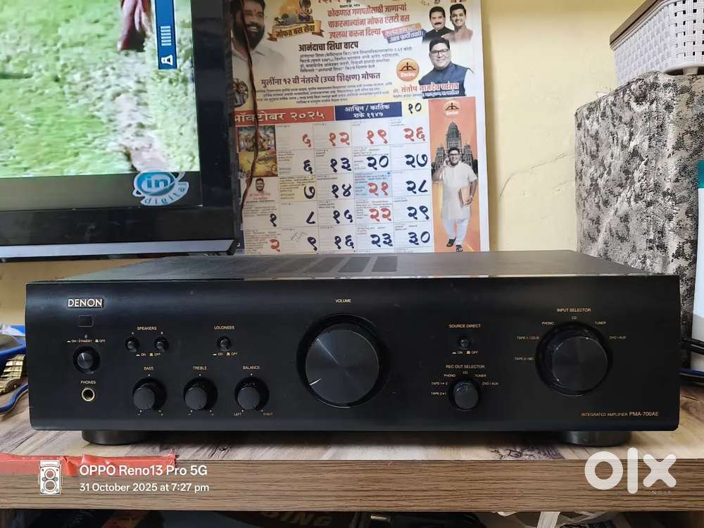 Denon pma 700 ae integrated amplifier & onkyo mini bookslelf speaker