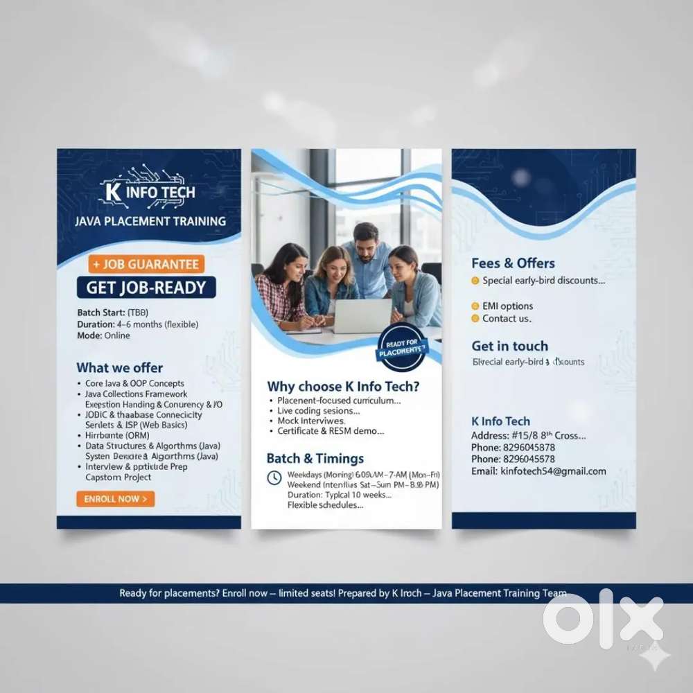 Java Course and placements