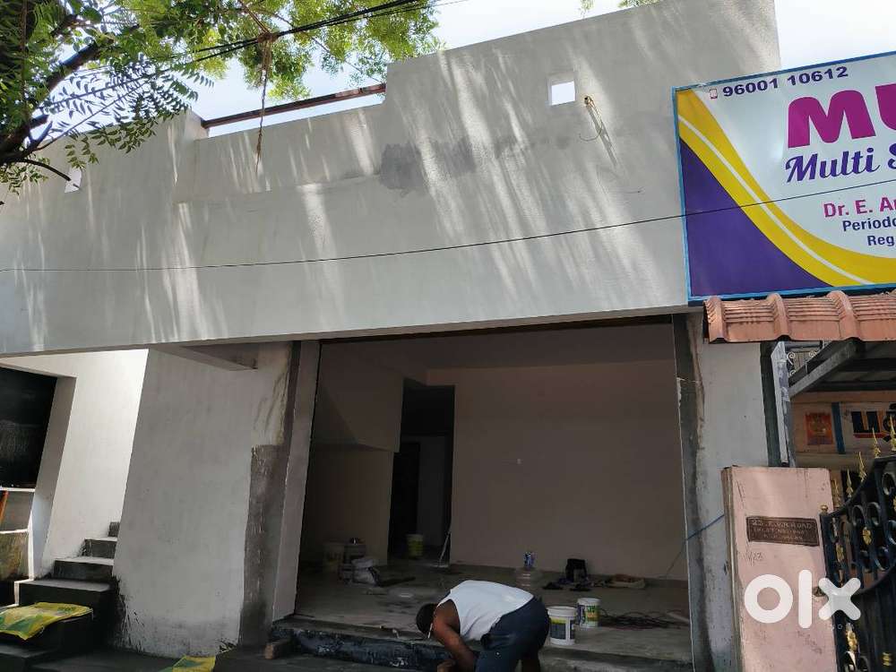 Newly constructed Commercial space 570 sqft at KK nagar Main for rent
