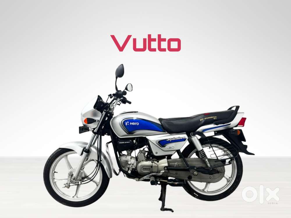 Hero Splendor Plus Self Alloy i3S (1873), 6 MONTHS WARRANTY