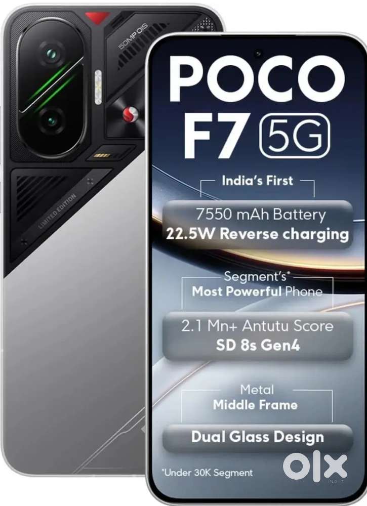 ONE PLUS SUB BRAND POCO F7 NEWLY LAUNCHED