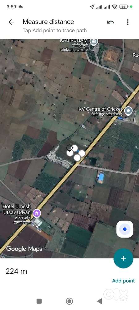 Main lohara road highway plot sale