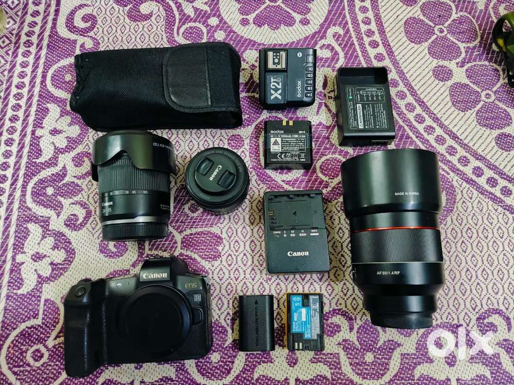 Canon EOS R All kit set-up