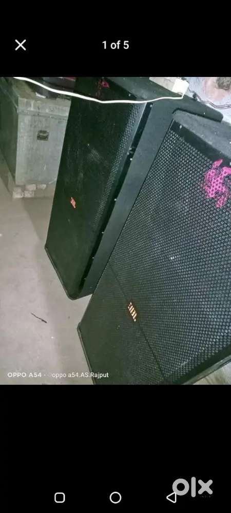 P audio 500 watt dj new setup