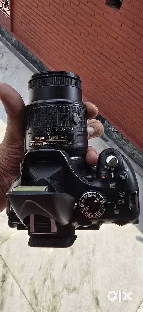 NIKON DSLR D5200 FABLOUS CONDITION with 18mm -55mm , 50mm wide lens