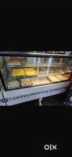 Sweet and pastry counter